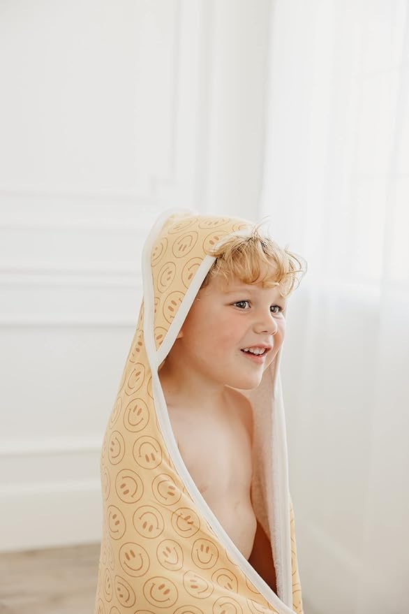 Copper Pearl Hooded Bath Towels Premium Knit/Terry Cloth Baby Towels with Hood, Pockets, and Cool Designs - Great to Gift and Make Bath Time Fun - Baby Bath Towel, Vance
