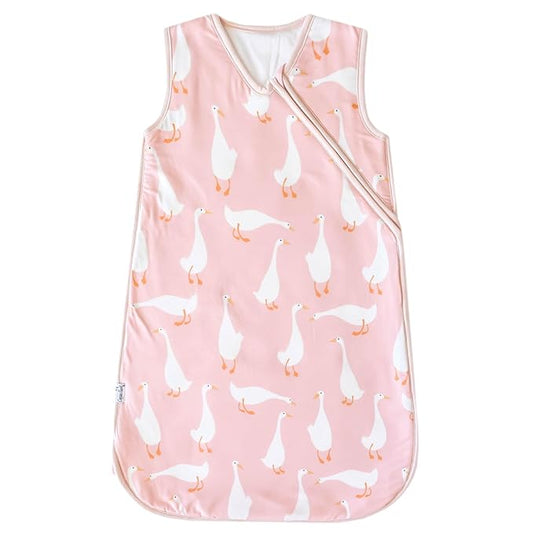 Copper Pearl Sleep Sack: Warm and Cozy Baby Bag in a Variety of Trendy Designs, Safe Alternative to Blankets, Sleeveless Baby Sleep Sack Swaddle Sizes Newborn to 24 Months - Goosie
