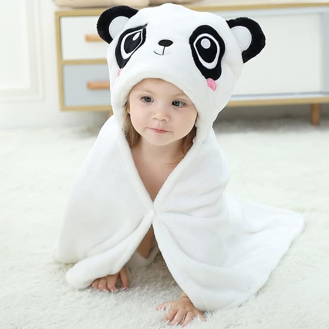 Wearable Blanket Hoodie for Kids Toddlers Hooded Towels Soft Cozy Wearable Throw Blanket Hoodie for Boys Girls