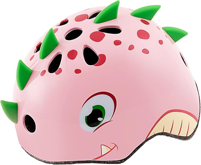 OutdoorMaster Kids Bike Helmet - Protective, Adjustable, Lightweight, Comfortable - Multi-Sport for Boys and Girls, 2 Sizes