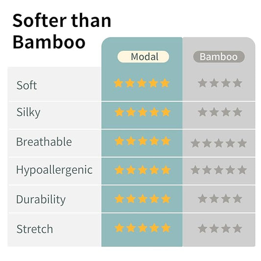 BubblePanda Modal Sleep Sack 6-12 Months 1.0 Tog Super Soft Toddler Sleep Sack for Babies 2-Way Zipper Baby Wearable Blanket