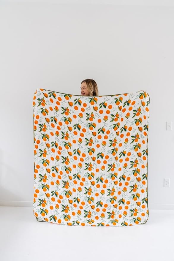CLEMENTINE KIDS Twin Muslin Throw Blanket