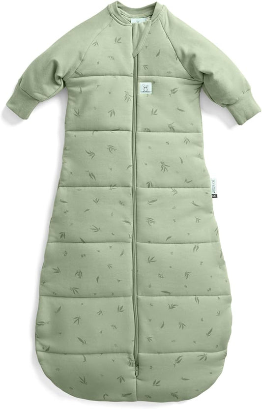 ergoPouch Jersey Sleeping Bag 3.5 TOG – Arms-Out Baby Sleep Sack, Ideal Transition from Swaddling, Slim Fit Keeps Baby Secure & Comfortable, Soft Breathable Fabric (8-24 Months, Willow)