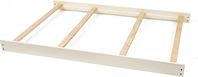 Full-Size Conversion Kit Bed Rails for Sorelle Convertible Cribs - Solid Wood Rail - Toddler and Adult Bed Rail for Full-Size Beds - Essential Nursery & Baby Furniture (Model #215, Brushed Ivory)