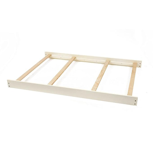 Full-Size Conversion Kit Bed Rails for Young America Convertible Cribs - Solid Wood Rail - Toddler and Adult Bed Rail for Full-Size Beds - Essential Nursery & Baby Furniture (French White)