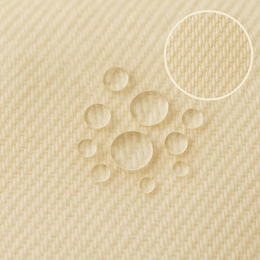 Organic Crib Mattress Protector - Flat Sheet Water Resistant Liner Pad, Breathable, Skin Friendly, Chemical-Free Pure Cotton [GOTS-Certified] for Cradle (36"x18") - Pack of 1