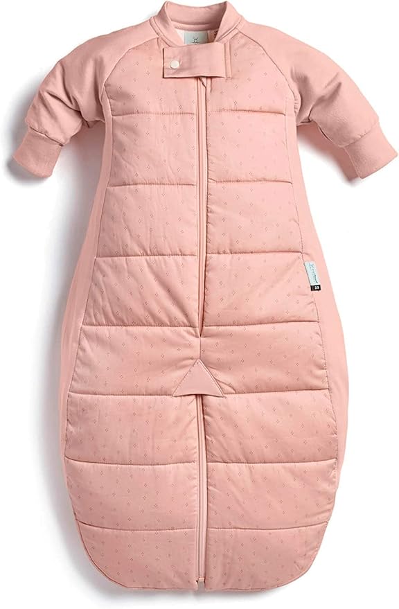 ergoPouch Sleep Suit Bag 3.5 TOG – Baby Sleep Sack & Wearable Blanket, 2-in-1 Convertible Sack to Suit with Legs for Safe Movement, Regulates Temperature Overnight, Unisex (2-4 Years, Berries)
