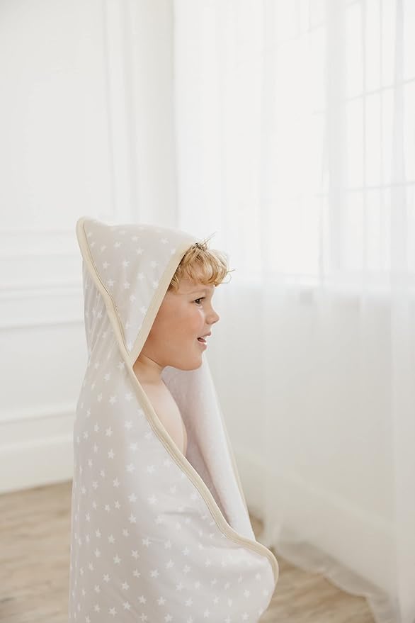 Copper Pearl Hooded Bath Towels Premium Knit/Terry Cloth Baby Towels with Hood, Pockets, and Cool Designs - Great to Gift and Make Bath Time Fun - Baby Bath Towel, Twinkle