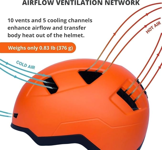 XNITO Kid Bike Helmets for Boys and Girls | Fit Head 51-54cm Circumference | CPSC & NTA-8776 Dual Certified | Multi-Sport Helmets with LED Lights, Magnetic Buckle, Detachable Visor