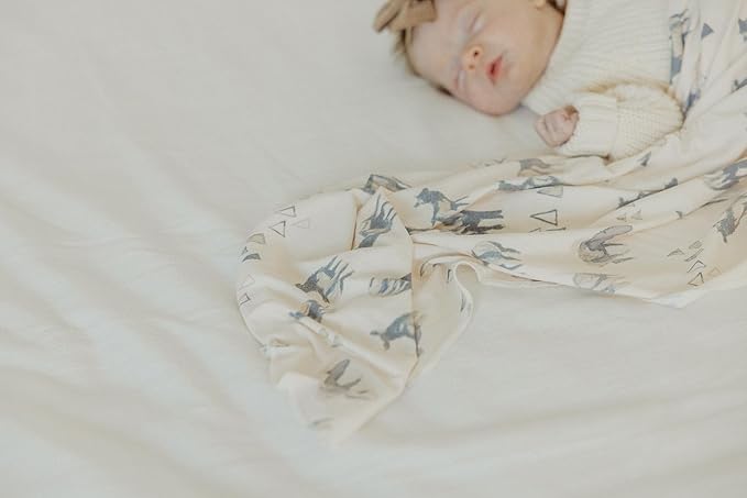 Copper Pearl Baby Swaddle Blanket - Premium Knit Baby Blanket, Large Soft Stretchy Receiving Blankets for Baby Boy and Girl, Swaddles for Newborn, Infant, and Toddler (Cody)