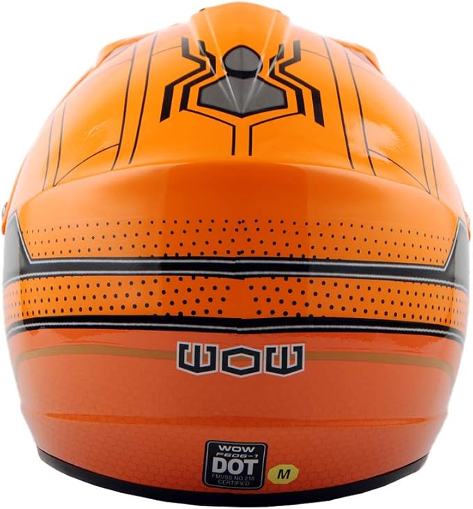 WOW Youth Kids Motocross BMX MX ATV Dirt Bike Dianosour Helmet Dragon + Goggles + Martian Youth Glove Bundle: HJOY MG Bundle