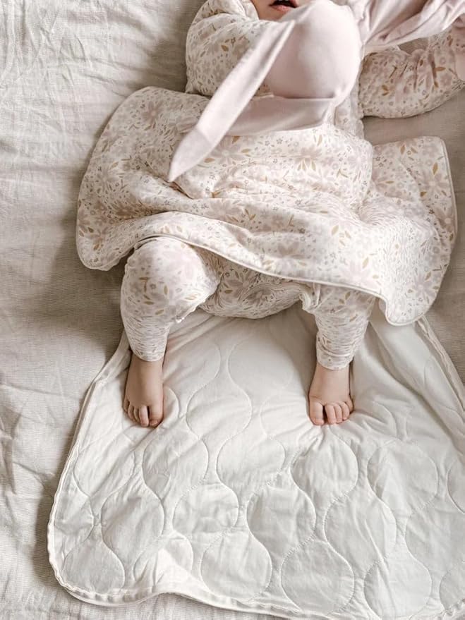 GUNAMUNA Long Sleeve Sleep Sack for Babies, Wearable Sleep Bags, Soft Rayon, 1.0 TOG, Essentials for Newborns