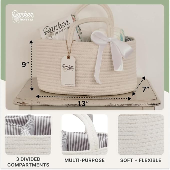 Rope Diaper Caddy
