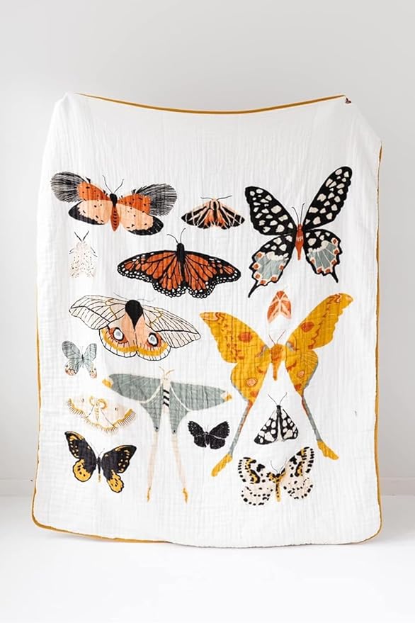 CLEMENTINE KIDS Twin Muslin Throw Blanket