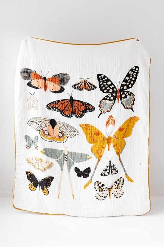 CLEMENTINE KIDS Twin Muslin Throw Blanket