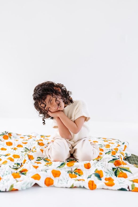 CLEMENTINE KIDS Twin Muslin Throw Blanket