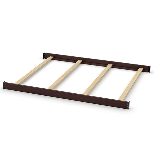 Full-Size Conversion Kit Bed Rails for Baby Cache Convertible Cribs - Solid Wood Rail - Toddler and Adult Bed Rail for Full-Size Beds - Essential Nursery & Baby Furniture (Charcoal Brown)