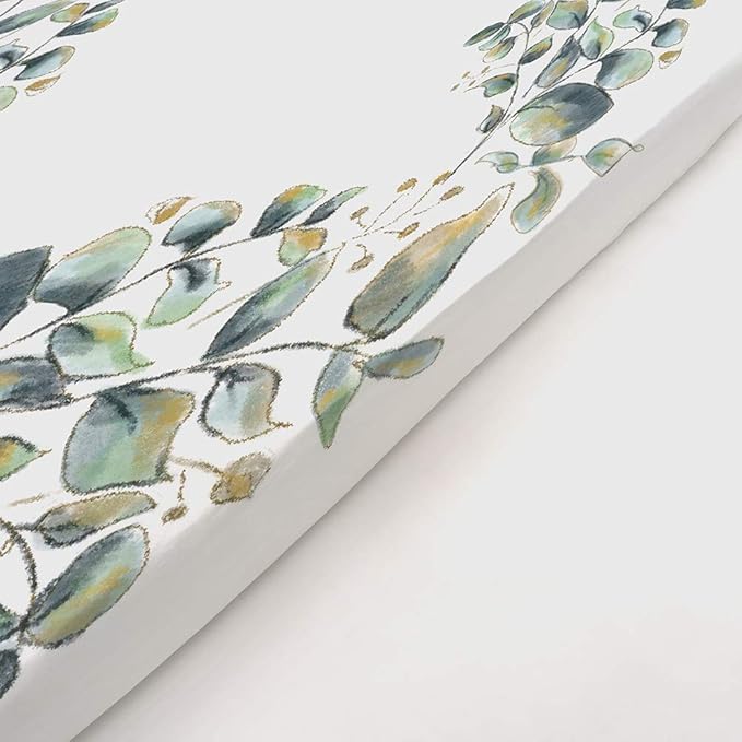 JumpOff Jo - Fitted Crib Sheet, Super Soft Breathable 100% Cotton Baby Crib Sheet for Standard Crib Mattresses and Toddler Beds, 28 in. x 52 in. - Botanical