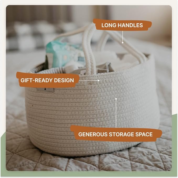 Rope Diaper Caddy
