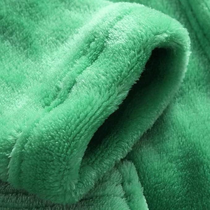 Kids Little Boys Girls Coral Fleece Bathrobe Unisex Kids Robe Pajamas Sleepwear