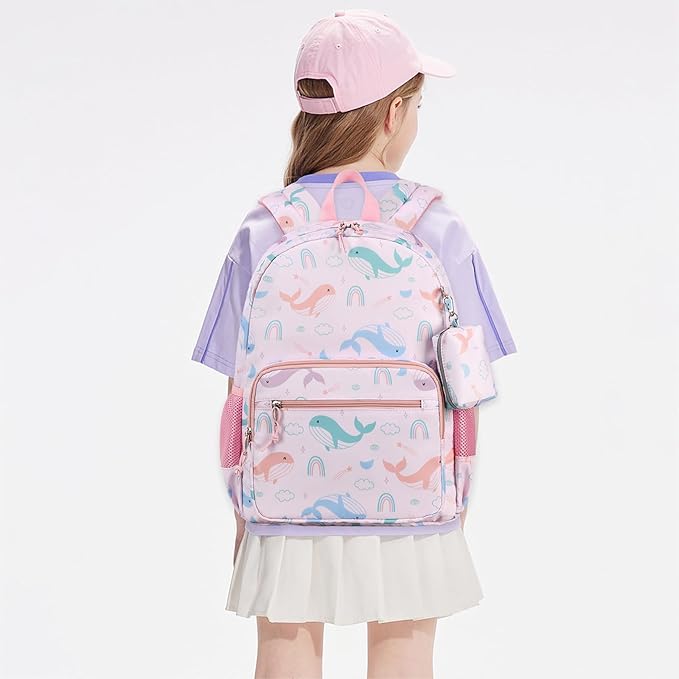 mygreen Kids Backpack, Kawaii Girls Backpack for School