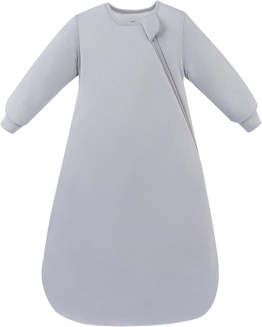 PurComfy Supersoft Baby Premium Bamboo Viscose Long-Sleeve Wearable Sleeping Bag Sack Blanket 1.0 TOG