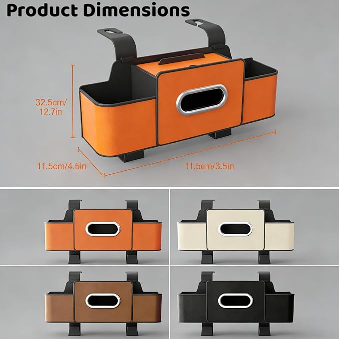 2026 new car breeze organizer ，Car Backseat Organizer Holder，Upgraded Multifunctional Car Storage Box ，Multifunctional Back Seat Car Organizer for Hold Phones, Drinks, Snacks,and Handbags