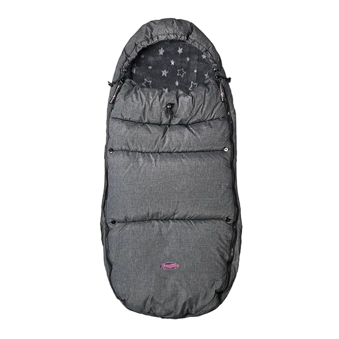 funlife Winter Stroller Bunting Bag Designed for 0-4T Toddler Outdoor Front Height Adjustable Removable Sleeping Bag,Waterproof Winter Cover