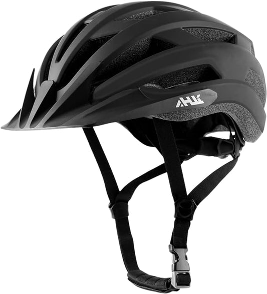 Youth Adult Road Bike Helmet, Men Women Adjustable Mountain Bicycle Helmet with Detachable Visor, 2 Sizes for Age 8-14+ Youth, Kids, Adult