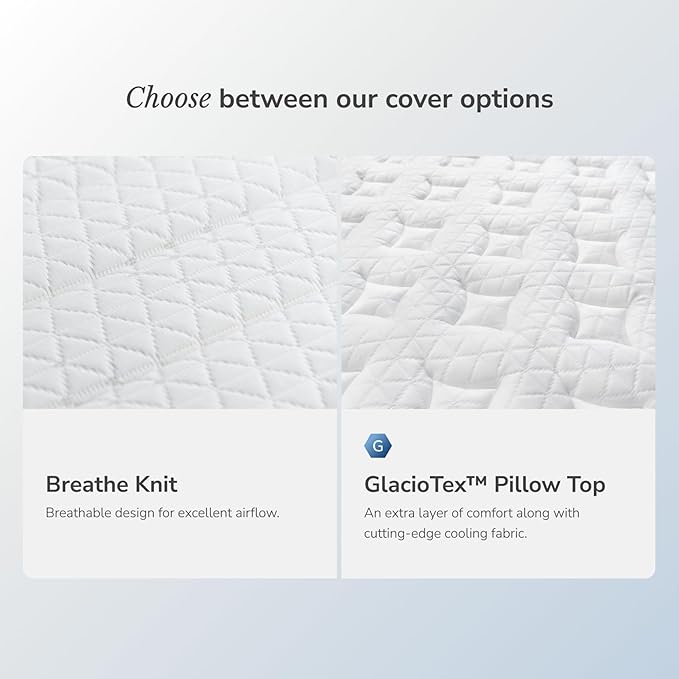 Helix Midnight Mattress with GlacioTex Pillow Top, Twin XL