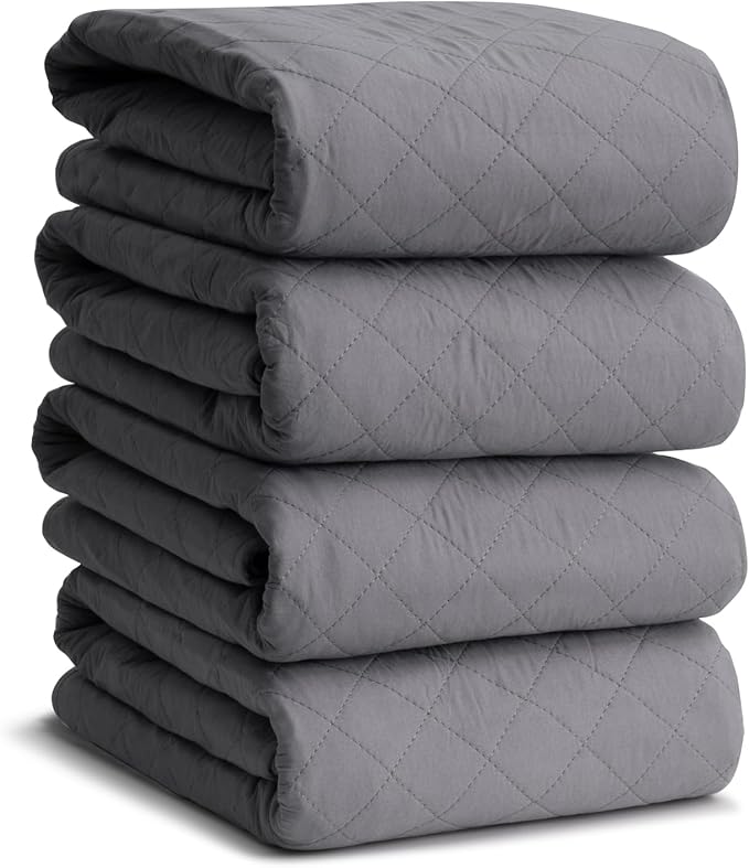 Incontinence Pads for Bed 36x52 Inch(4Pack),Hide Stain Washable Bed Pads for Adult,Non Slip Heavy Absorbency Bed Wetting Pads for Elderly,Bed Protector Pad,Reusable Waterproof Bed Pad Washable