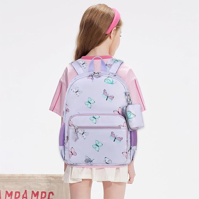 mygreen Kids Backpack, Kawaii Girls Backpack for School