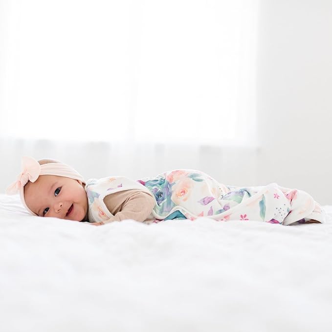 Copper Pearl Sleep Sack: Warm and Cozy Baby Bag in a Variety of Trendy Designs, Safe Alternative to Blankets, Sleeveless Baby Sleep Sack Swaddle Sizes Newborn to 24 Months - Bloom