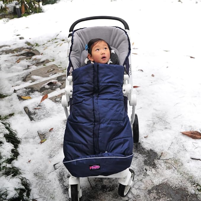 Cozy Toe Winter Tour Waterproof Sleep Sack for Toddlers,Universal Footmuff for Stroller,Multi-Functional Stroller Bunting Bag Blanket,6-36M Baby Use