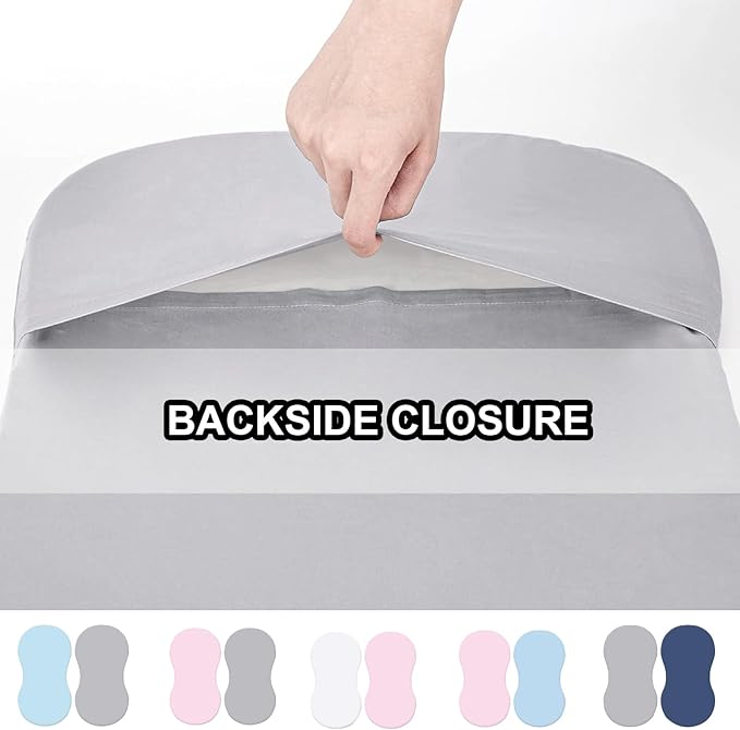 2Pcs Soft Breathable Crib Fitted Sheet Set for Bassinet Rotation Sleeper Newborns Baby Mattress Protectors Sleeves