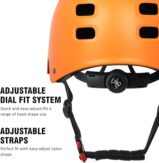 Youth Kids Bike Helmet, Skateboard Bicycle Helmet for Age 5-8-10-12-14 Teen Boys Girls Adjustable and Multi-Sport for Scooter Roller/Inline Skate
