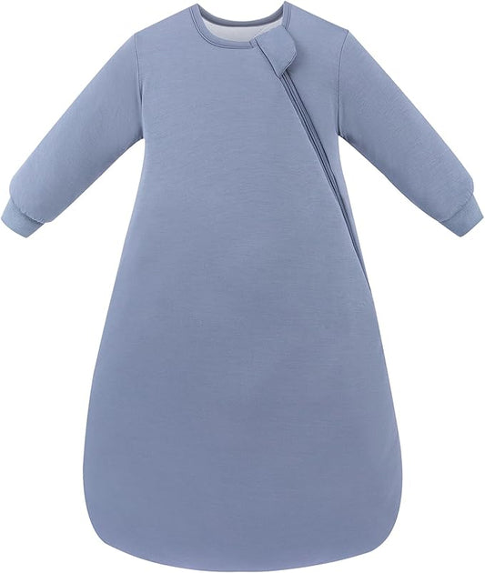 PurComfy Supersoft Baby Premium Bamboo Viscose Long-Sleeve Wearable Sleeping Bag Sack Blanket 1.0 TOG