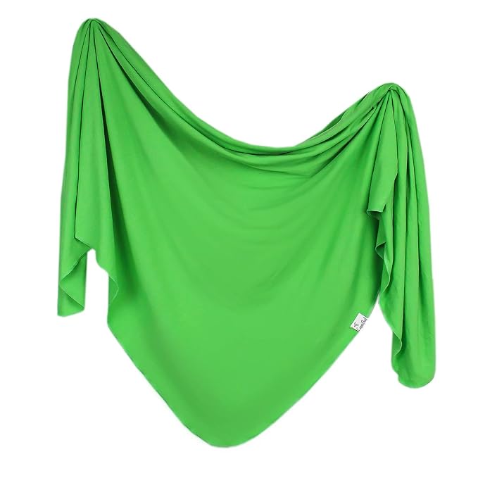Copper Pearl Baby Swaddle Blanket - Premium Knit Baby Blanket, Large Soft Stretchy Receiving Blankets for Baby Boy and Girl, Swaddles for Newborn, Infant, and Toddler (Lime)
