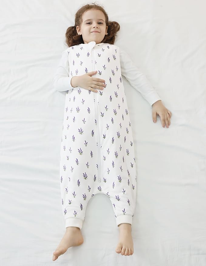 Baby Sleeping Bag Walker Sleep Sack with Feet 1.0 TOG Wearable Blanket Sleeveless Toddlers Winter 6Months-4T