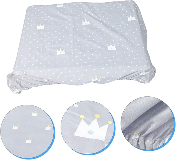 Zerodeko Fitted Sheet Cover for Boys and Girls Boy Girl Mattress Protector Soft and Breathable Bedding for Standard Cribs Nursery Essentials Shower