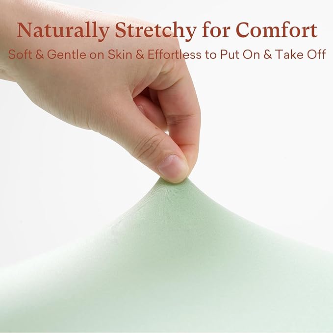 Bassinet Sheets (2-Pack), Soft Breathable Fitted for Bassinet Mattress, Ideal for Boys Girls