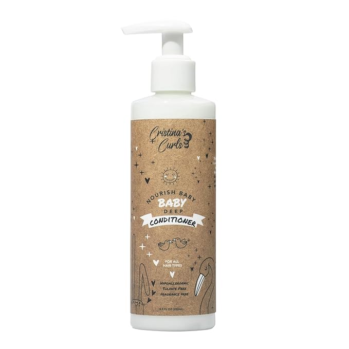 Cristina's Curls Baby Conditioner – Gentle Slip For Tiny Tangles And Soft Moisture