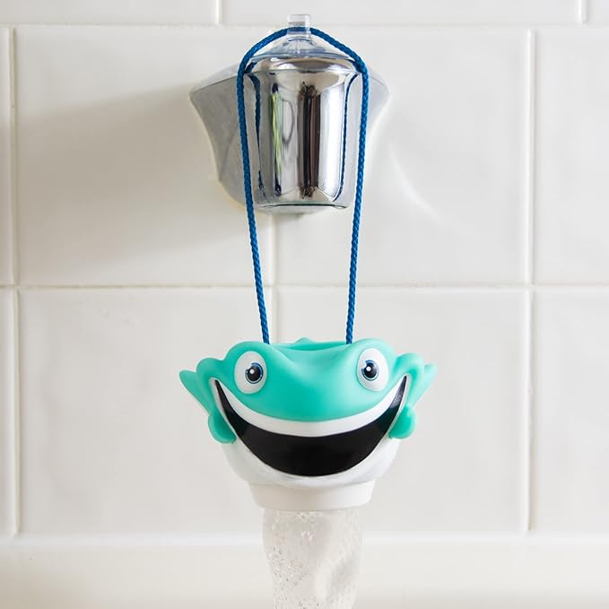 Suddy Buddy® Bubble Bath Toy, Kids Ages 3+, Boys and Girls, Safe & Clean, Collect All Four. Includes: 1 Character Bubble soap Dispenser, 1 Trading Card, and 3 Super Bubble Drops. Manta Ray
