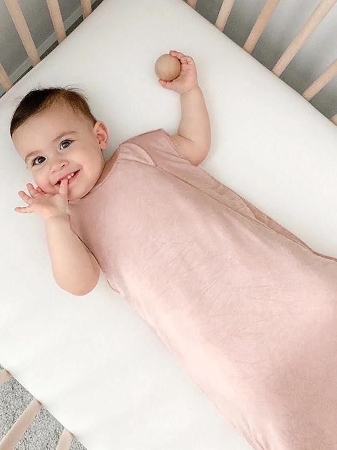 GUNAMUNA Unisex Baby, Toddler Wearable Sleeping Bag Bamboo Rayon, Premium Duvet Sleep Sack, 0.5 TOG