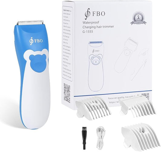 FBO bikini trimmer kit,body hair and beard trimmer,baby hair clipper,kids hair clipper,Multi-function trimmer,wet and dry,Super Quiet,cordless,rechargeable,ceramic blades,sharp,durable,smooth,painless