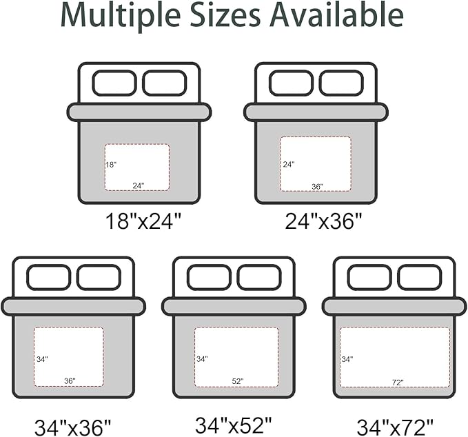 Heavy Absorbency Washable Underpads - Large Waterproof Reusable Bed Pads for Adults, Kids, and Dogs, Incontinence Bed Pads for Eld Assistance, 36x72 Slip Resistant Protector for Bedwetting