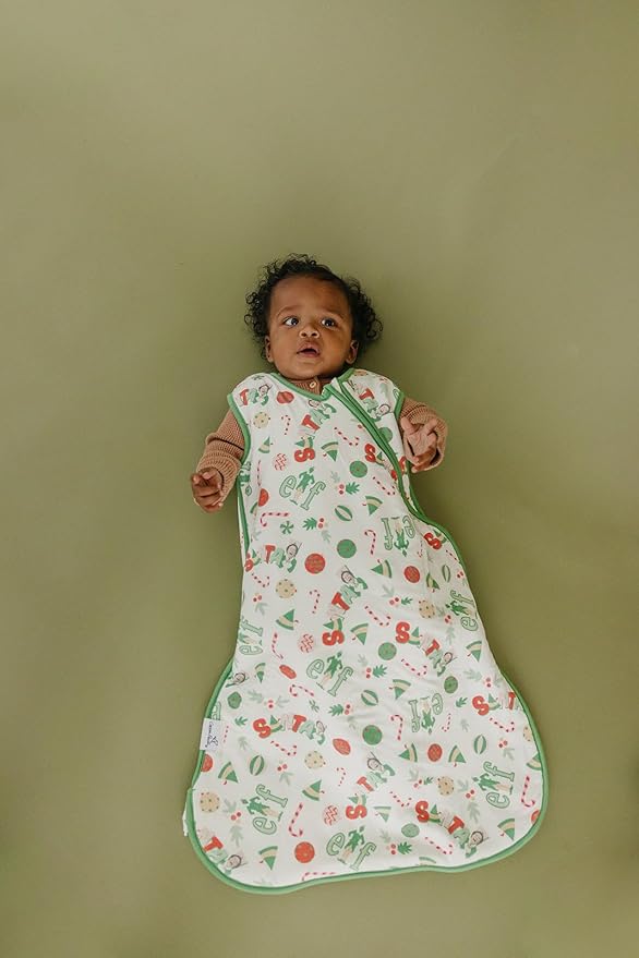 Copper Pearl Sleep Sack: Warm and Cozy Baby Bag in a Variety of Trendy Designs, Safe Alternative to Blankets, Sleeveless Baby Sleep Sack Swaddle Sizes Newborn to 24 Months - Elf