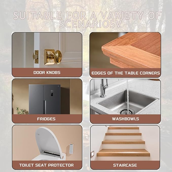 Baby Proofing Edge Protector for Baby 32.8ft Clear Edge Protector Strip Safety Corner Guards Child Proof Corner Bumper for Furniture