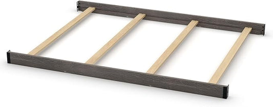 Full-Size Conversion Kit Bed Rails Compatible with Delta Children Convertible Cribs - Solid Wood Rail #0050 - Toddler and Adult Bed Rail for Full-Size Beds - Baby Furniture (Rustic Grey - 084)