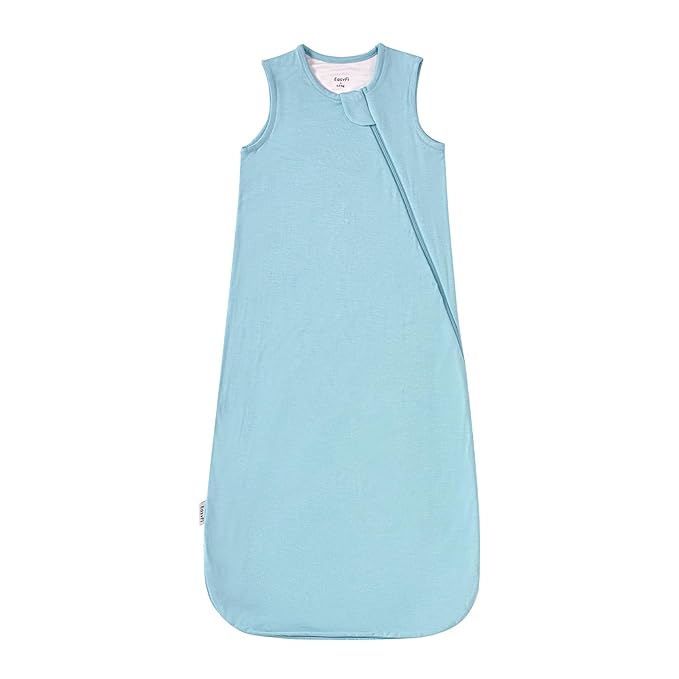 Supersoft Rayon Made from Bamboo Sleep Sack 18-24 Months 0.5 Tog Lightweight Toddler Sleep Sack 2t Baby Wearable Blanket with 2-Way Zipper Summer Unisex Sleeping Bag for Babies - Blue